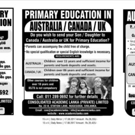 Foreign Education Consultants in Sri Lanka